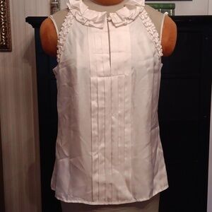 Banana Republic Silk Sleeveless Bouse